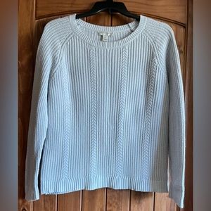 christopher & banks, petite XL ladies sky blue sweater.